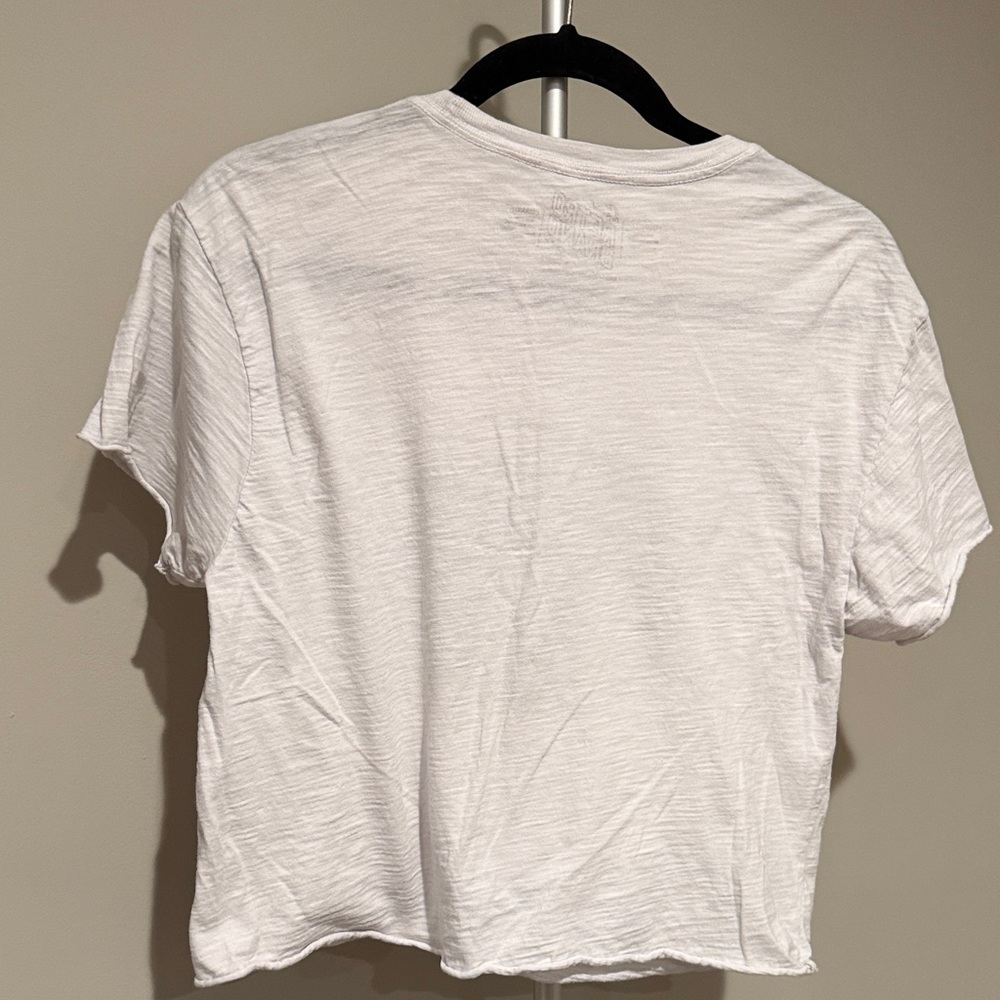 The Original Retro Brand White Tee with Leopard Print and Lightning Bolt - Picture 5 of 5
